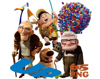 Movie UP PNG, Movie Up PNG Clipart, Movie Up Png, Movie Up Birthday, Movie Up Instant download