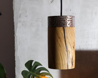 Rustic Hanging Light, Wooden Pendant Lights, Industrial Lighthing, Dining Room Lights, Corten Steel Light, Hanging Lamp, Wooden Chandelier