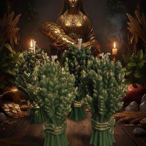 Offerta d'abbondanza: Candele Artigianali in Cera d'Api.