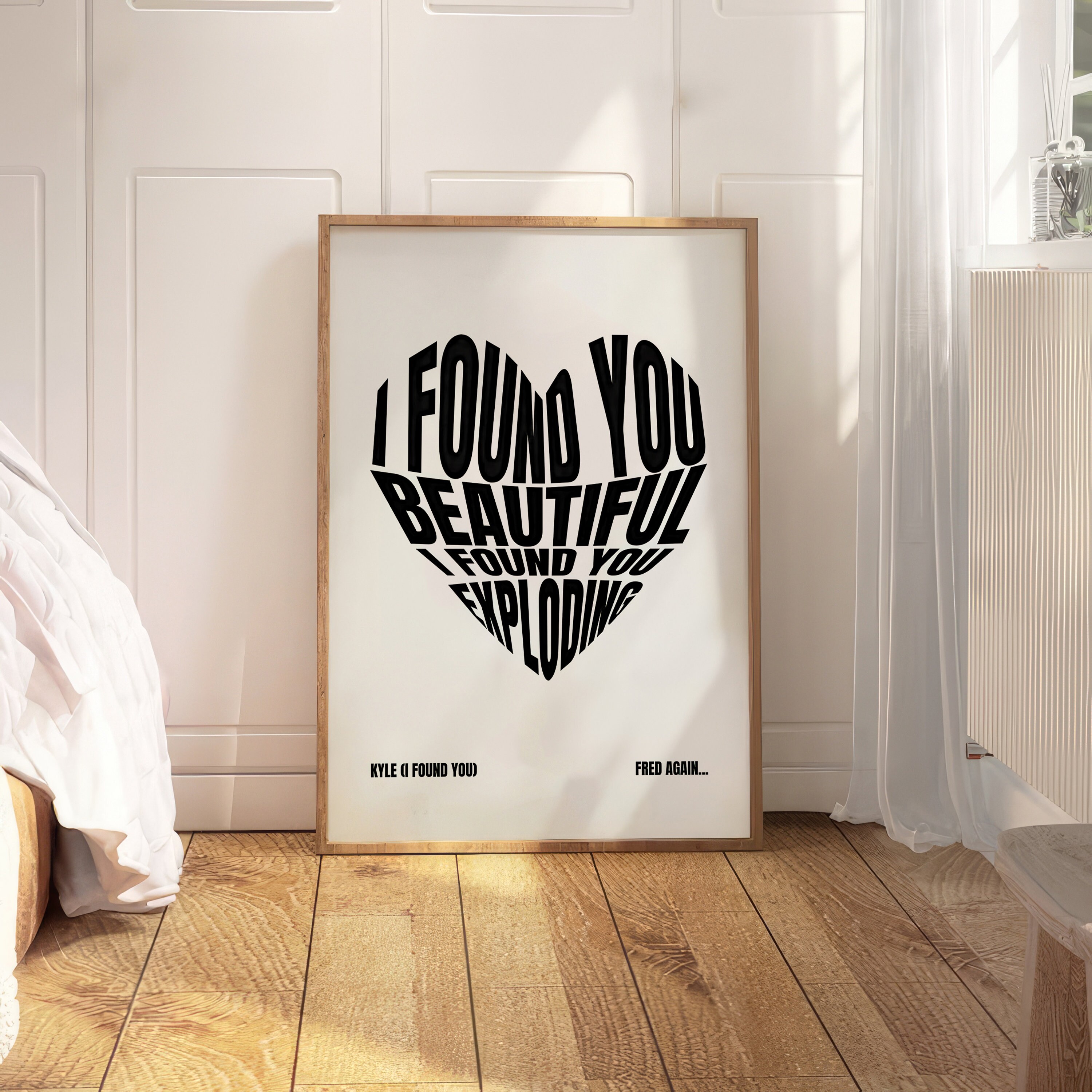 Set of 3 Fred Again Poster, Fred Again Prints Bundle, House Music Wall