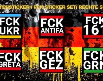 FCK Stickers: Defend your ideals with FCK stickers