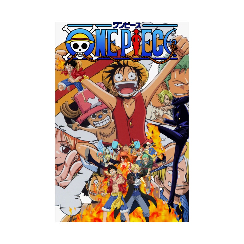 ONE PIECE Vertical Poster Etsy