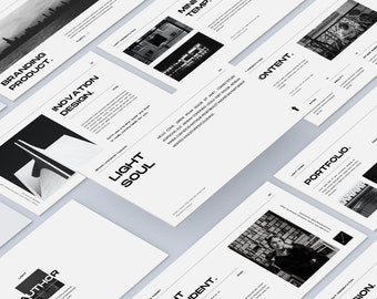 Plantilla de fotografía/ Plantilla de diseño de moda/ Plantilla de revista/ Plantilla de diseño de interiores/ Plantilla de presentación/ Portafolio minimalista/