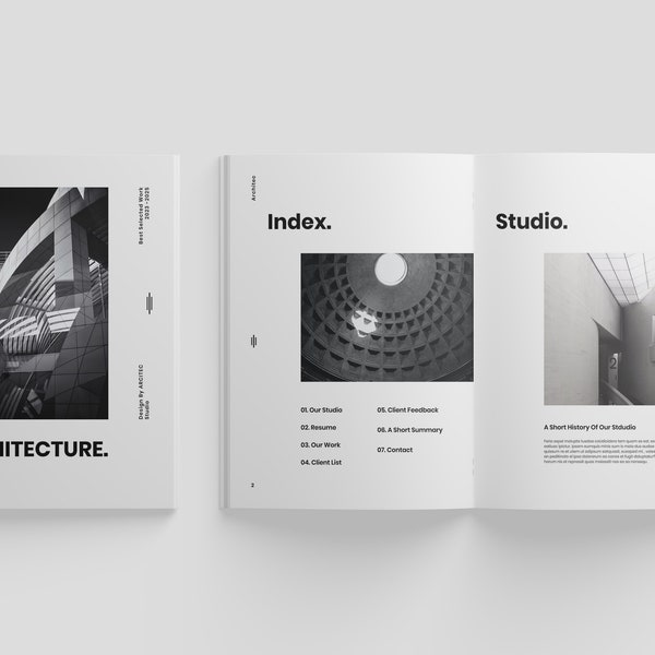 Architecture Minimalist Portfolio| Fashion deisgn template| Editable Magzine template| Interior Design| Adobe Indesign| Photography|Portrait