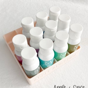Gel Food Color Organizer für 1oz Flaschen-Back- und Zuckergusszubehör-Digitaler Download-STL-Datei für 3D-Druck-Heim und Küche Aufbewahrung