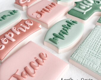 Digital-3" CUTTER Maddi Plaque-STL File for 3D Printing