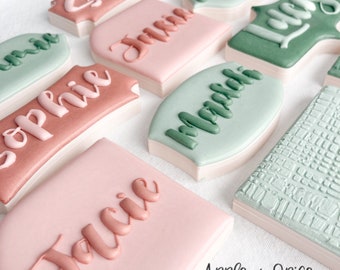 Digital-3" CUTTER Jacie Plaque-STL File for 3D Printing
