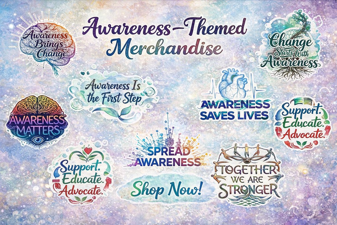 Awareness-themed PNG Design Bundle | Advocacy Awareness Pngs ...