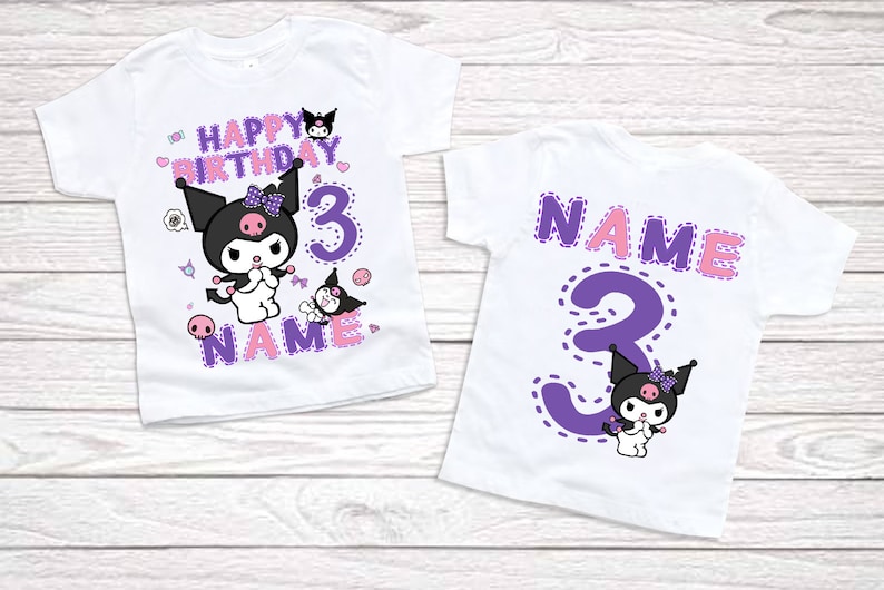 Birthday girl Shirt 6th birthday party tutu set Personalized name age shirt girls Birthday Gift 3rd 7th 5th Custom Birthday Matching outfits image 8