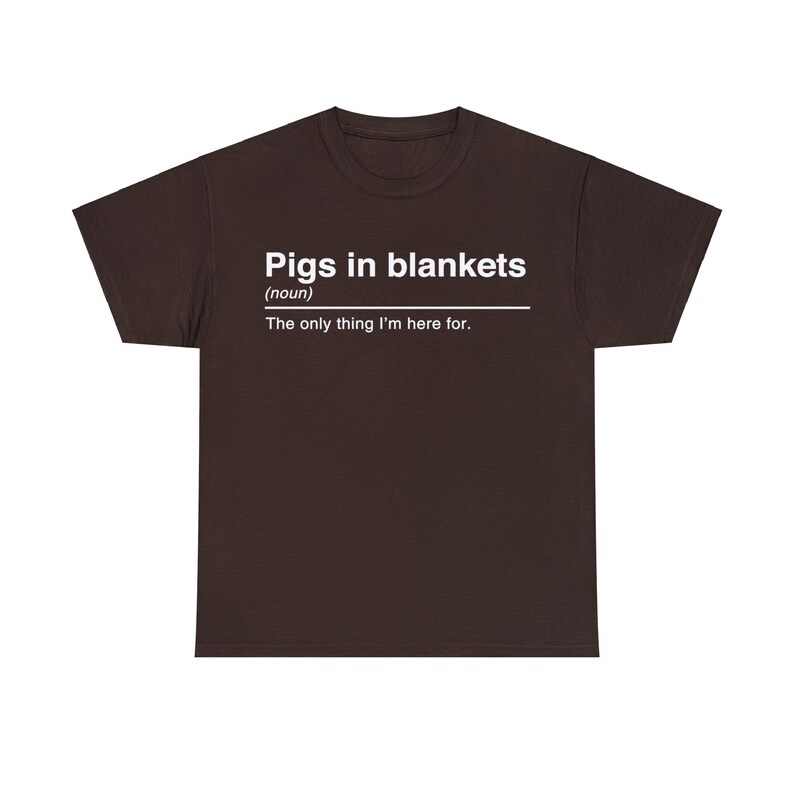 Pigs in Blankets Christmas Jumper Sarcastic Definition Cheeky Funny