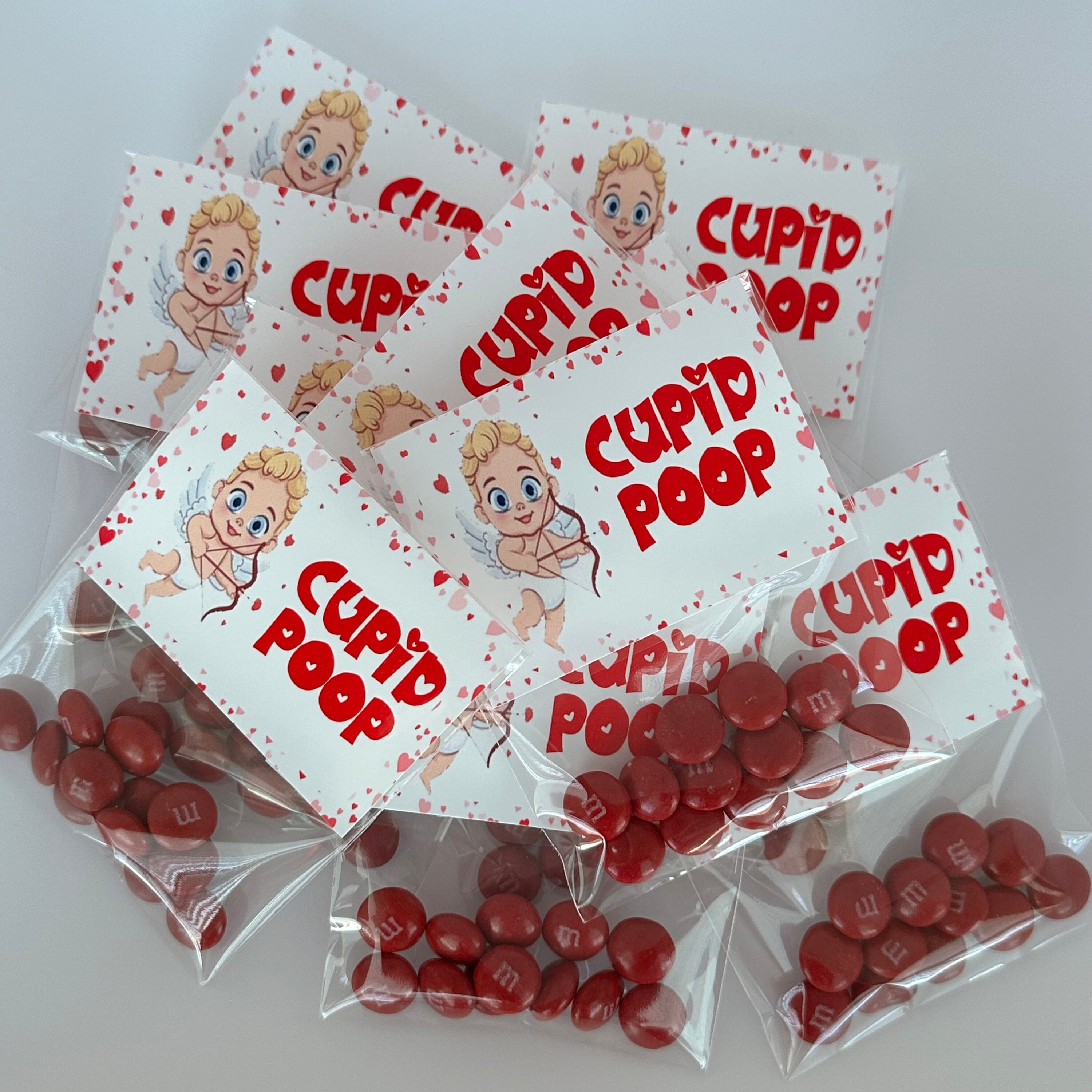 Cupid Poop Funny Valentines Day Sweet Gag Candy Gift Party Favors Set ...