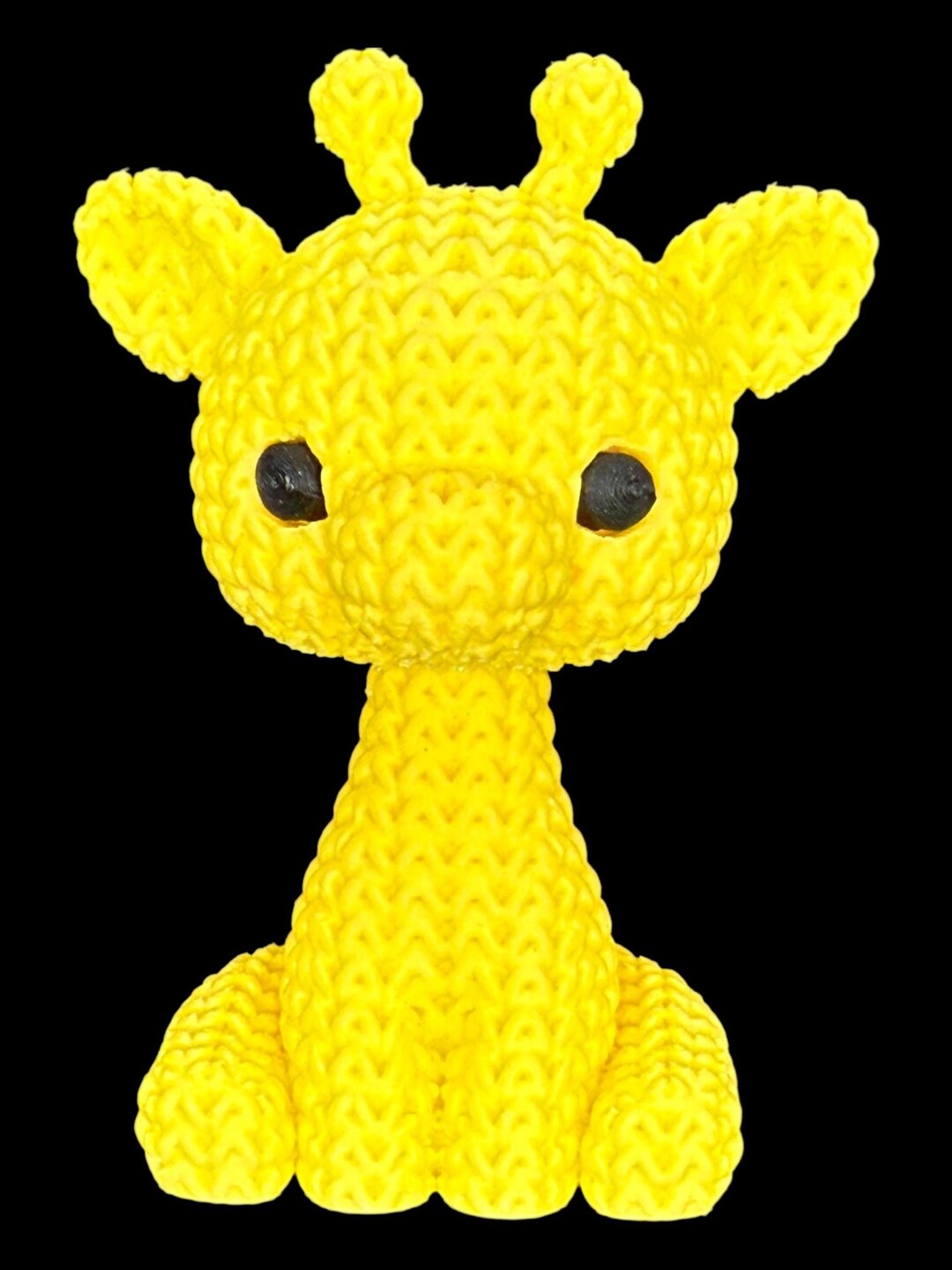 3d-printed Giraffe in Crochet Look From the 3D Printer - Etsy