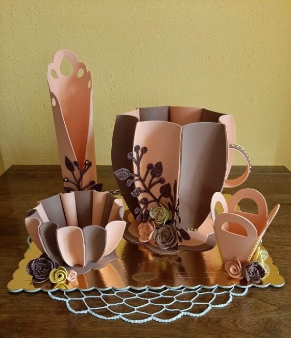 Complete Set of Cup for Coffee Pods, Stirrers, Sugar and Glasses - Etsy