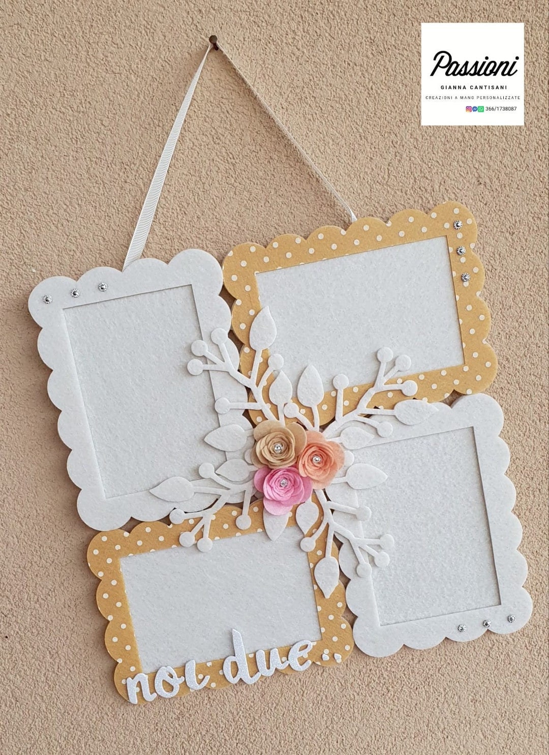 Flet Frame Felt Photo Frame - Etsy
