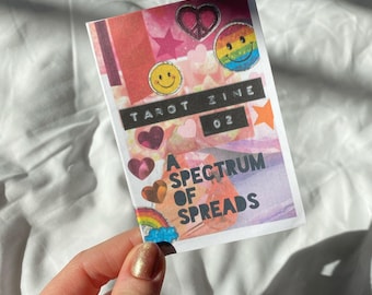 Tarot Spreads for Pride! Six Empowering Readings in a DIY Printable Zine (PDF)