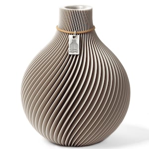 Sphere Vase by ICONIC HOME | 3D Vase | Sustainable | Spherical Vase | Decorative Vase | Flower Vase image 10