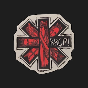 Red hot chili peppers car decal - Etsy 日本