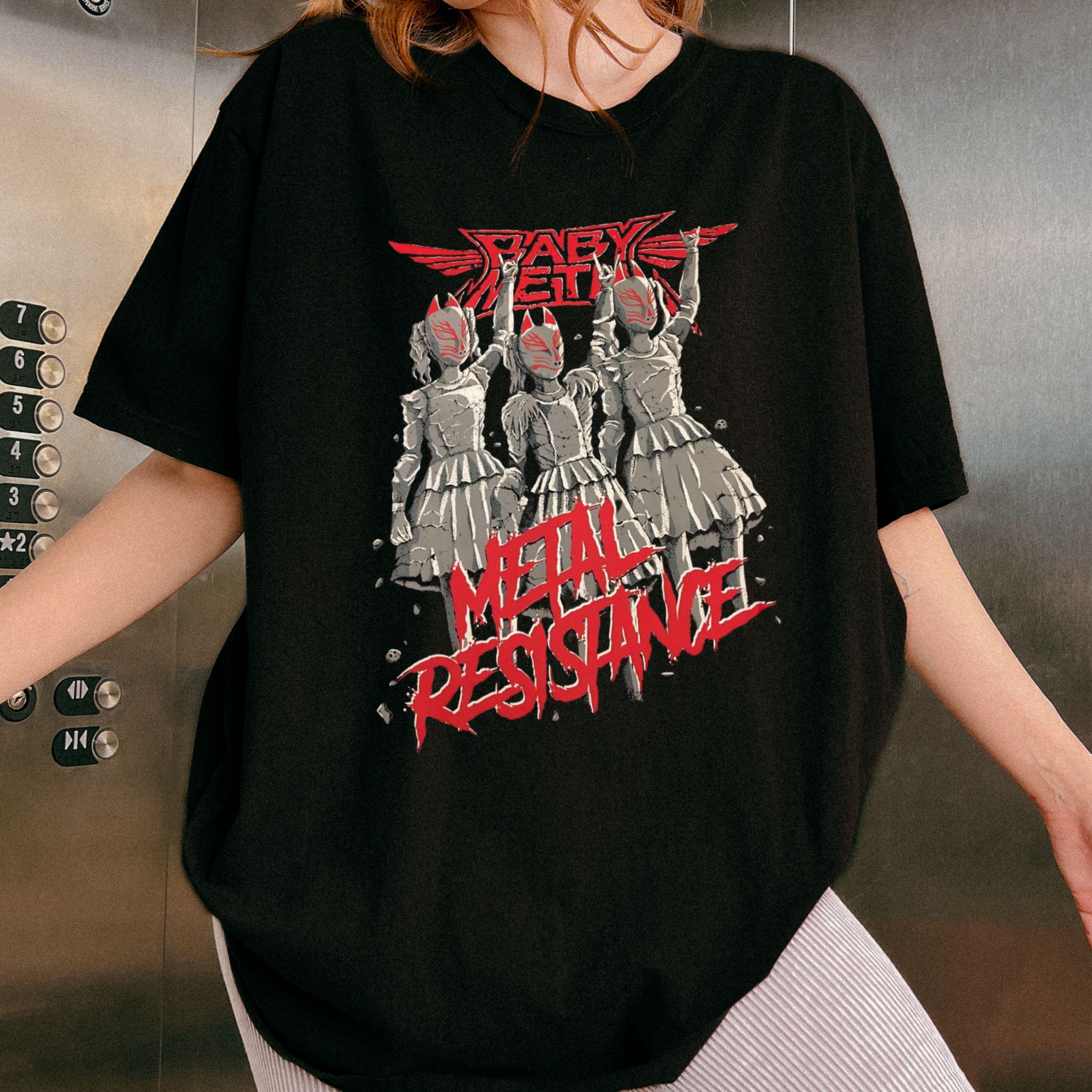 Babymetal Vintage Graphic Tee: J-pop Heavy Metal Unisex T-shirt - Etsy