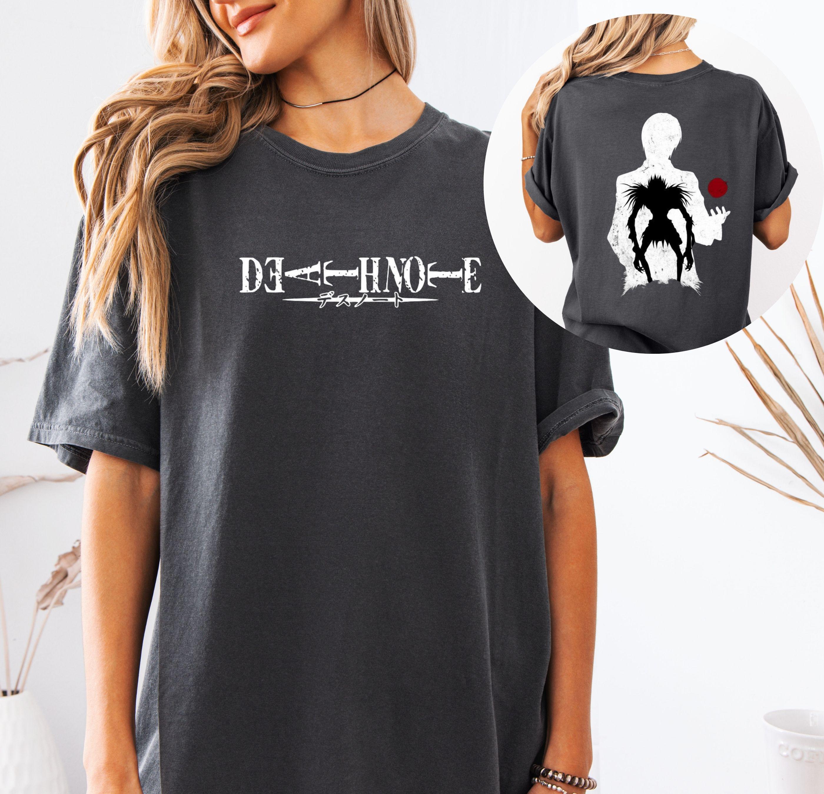 Death Note Tshirt - Etsy Death Note Tshirt - Etsy