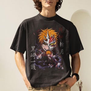 Limited Bleach T Shirt Vintage Retro Anime T Shirt Vintage 90s T Shirt, Anime Manga Shirt, Gift For Otaku Anime T Shirt, Japanese Streetwear