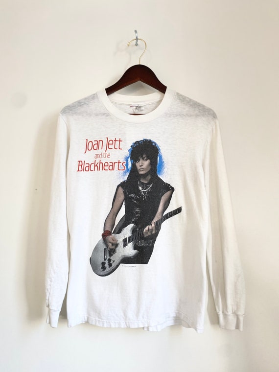 ヒロ　JOAN JETT Tシャツ　ヴィンテージ　80s Vintage 80s Joan Jett and the Blackhearts T Shirt - Etsy