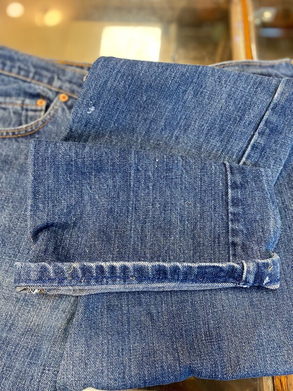 Levi's 517 Bootcut Denim Pants for Men, W33 equivalent cotton blue type Vintage Second Hand