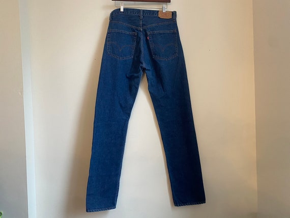 70s red tab Levi’s 505 8 talon 33x35 - image 1