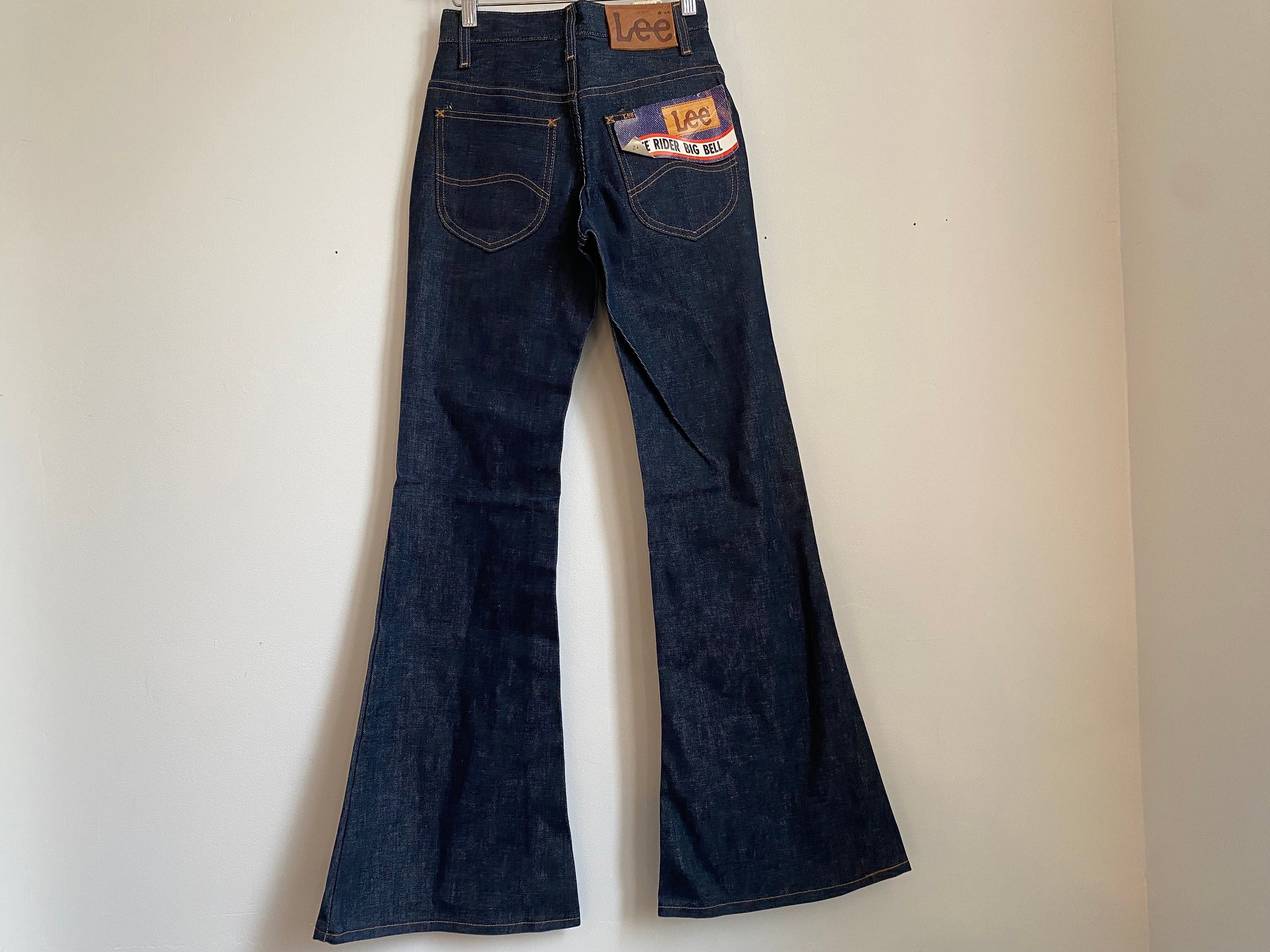 Vintage 70s Lee Flare Jeans - Etsy