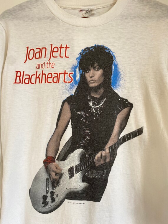 ヒロ　JOAN JETT Tシャツ　ヴィンテージ　80s Vintage 80s Joan Jett and the Blackhearts T Shirt - Etsy