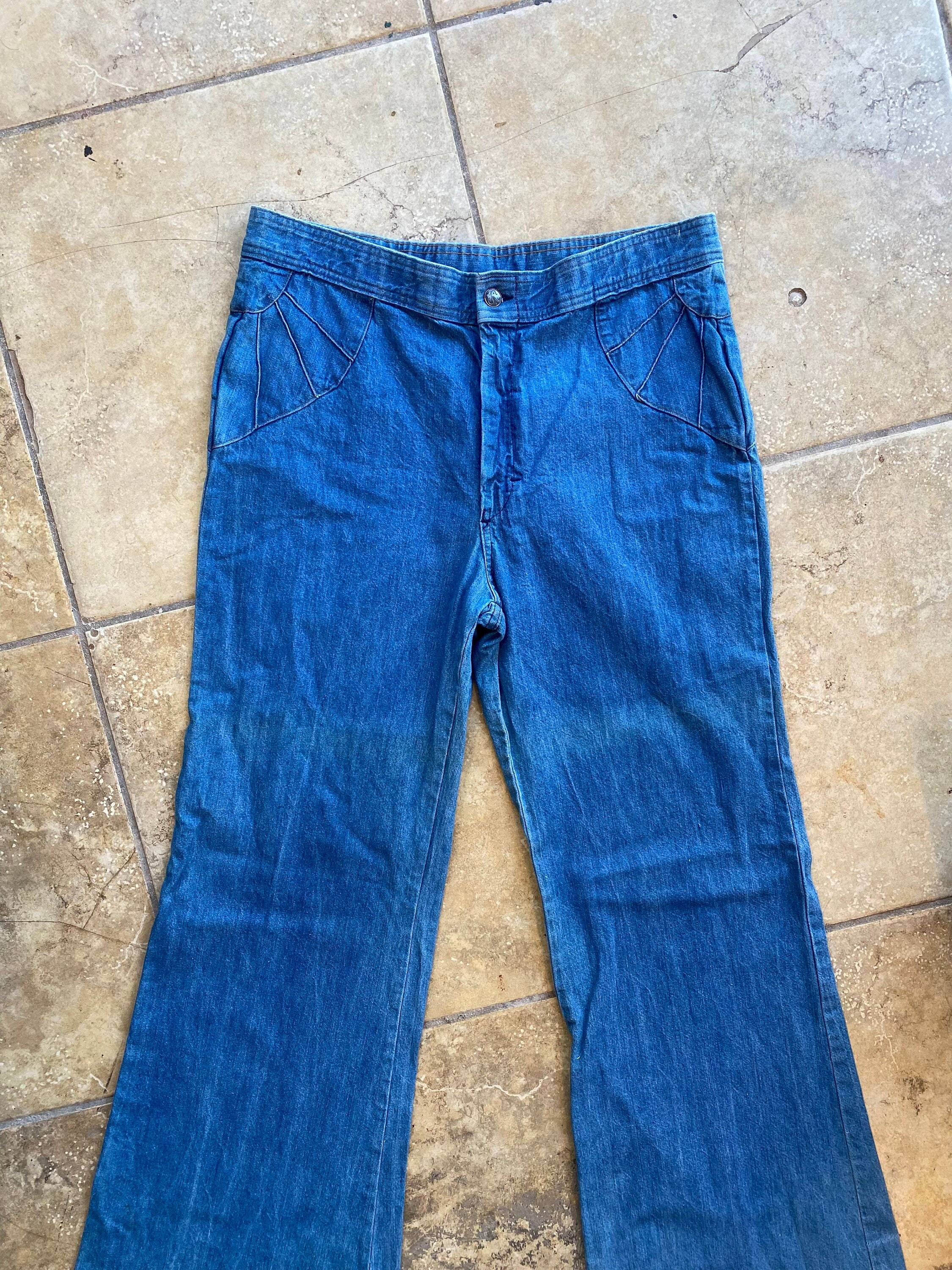 [RECTO] / ☆ 25SS 70S CLASSIC FLARED DENIM PANTS / ECRU NWT Abercrombie Fitch The 70's Vintage Flare Ultra High Rise