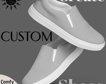 Custom Women’s slip-on canvas shoes