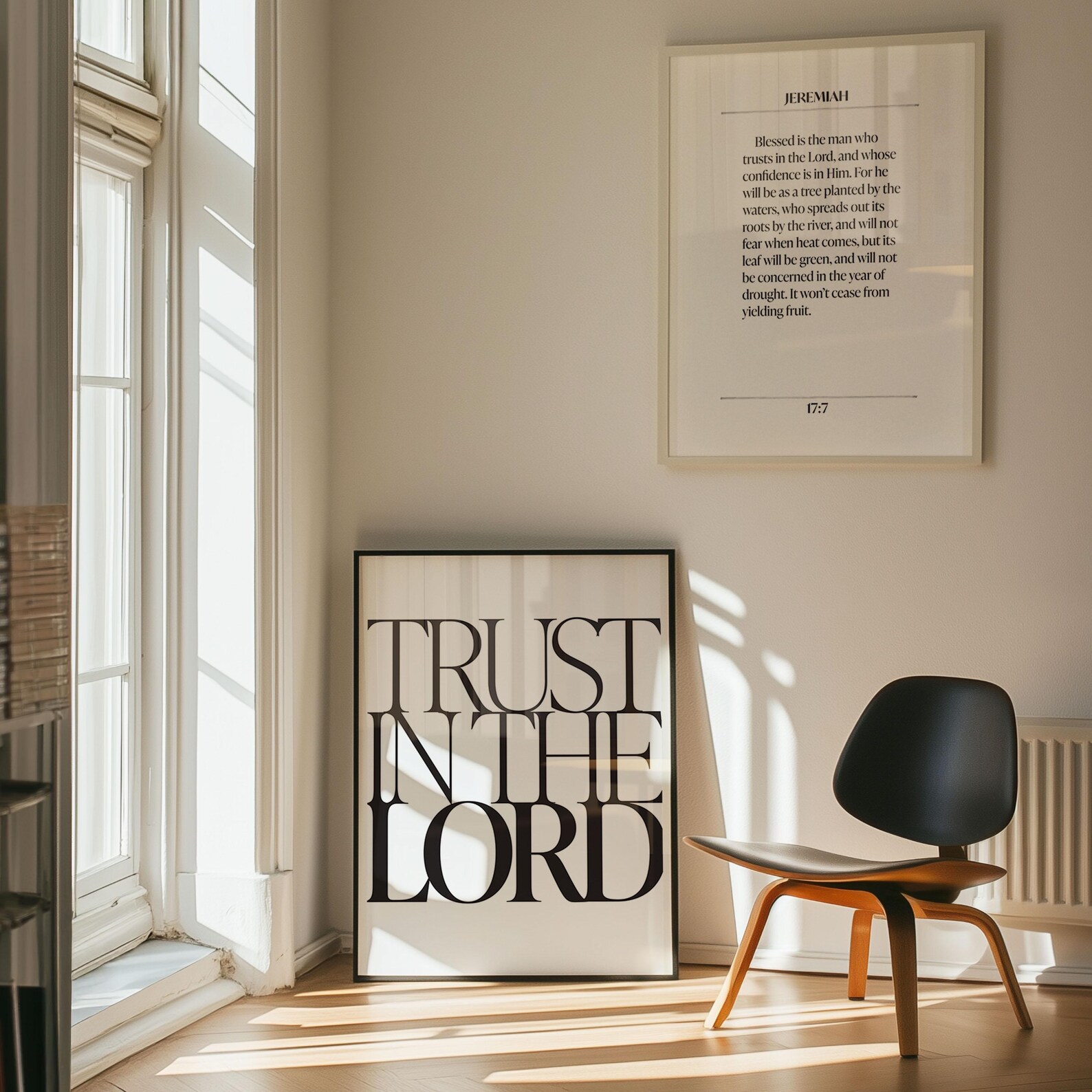 Christian Scripture Wall Art Set – Minimalist Bible Verse Posters ...