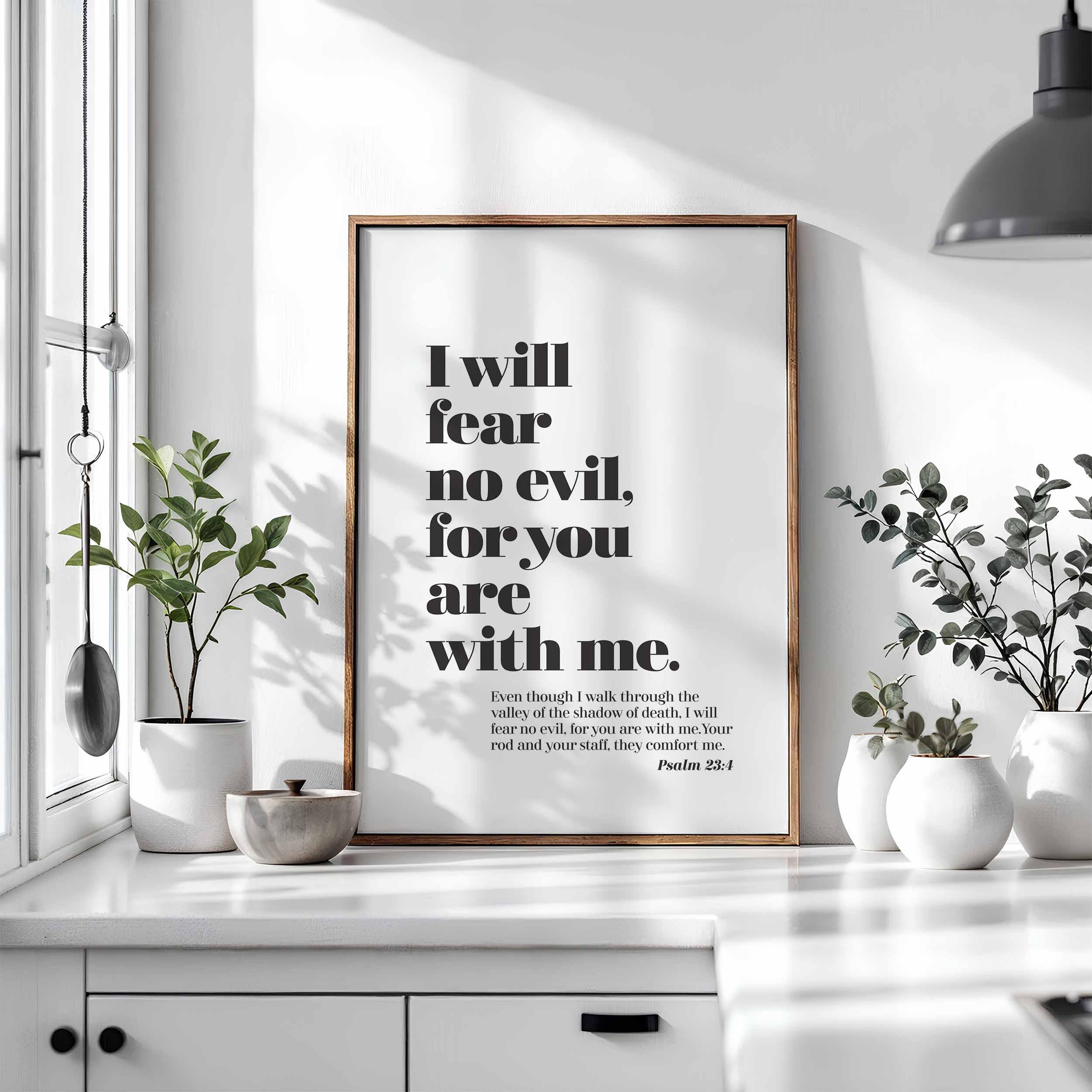Bible Verse Printable: Modern Christian Wall Art (digital Files) - Etsy