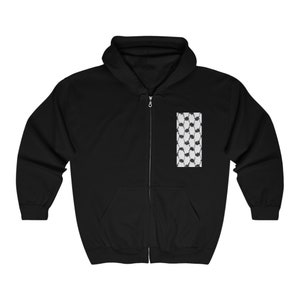 Palästinensische Jacke mit Reißverschluss