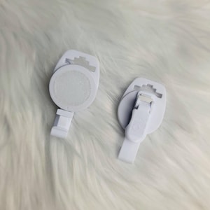 MRI Safe Interchangeable Badge Reel Base Spare, Replacement
