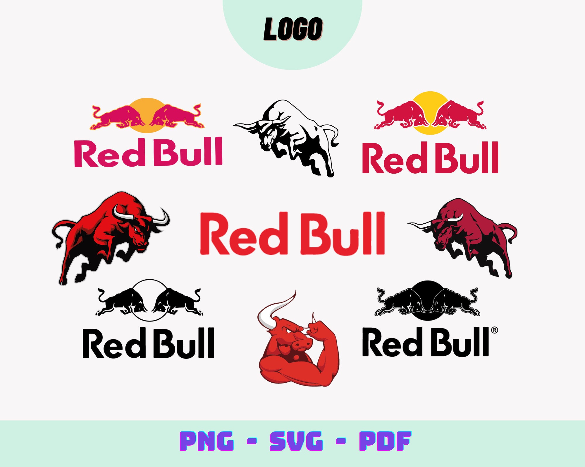  Decal Aggressive Red Bull Color Print (8 X 7.6 Inch) Aaa2a  Size: 5 X 4.7 Inches Vinyl color print : Sports & Outdoors