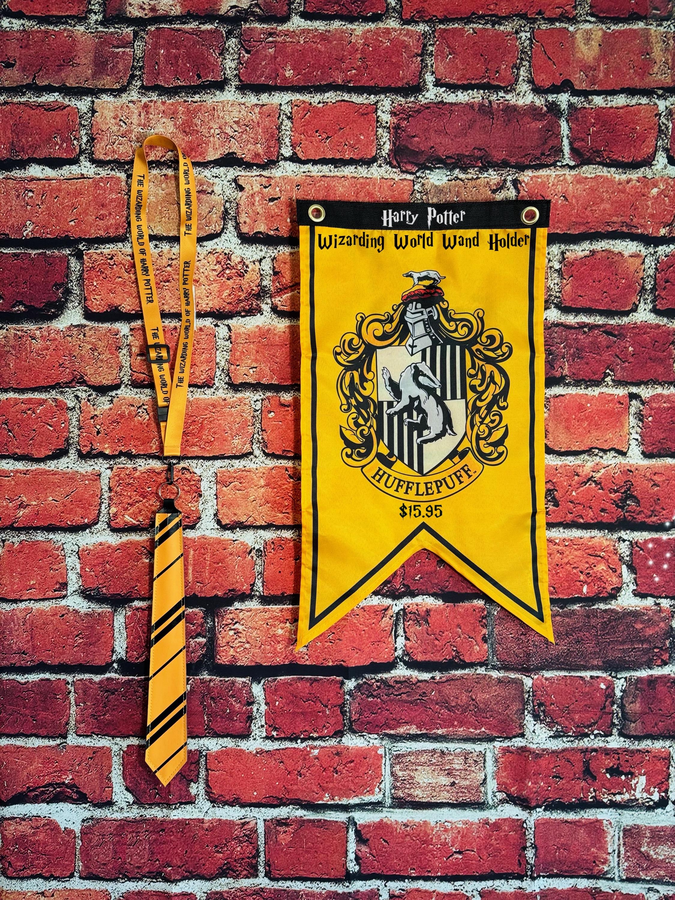 Wizard Wand Holder Lanyard: All 4 Houses - Harry Potter Inspired