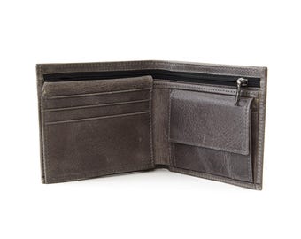 Personalized Wallet, Mens Wallet, Engraved Wallet, Groomsmen Wallet, Leather Wallet, Custom Wallet, Boyfriend Gift for Men, Fathers day Gift