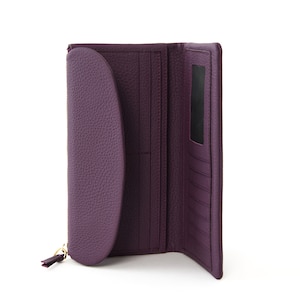 Personalisierte Brieftasche, Echtleder Brieftasche, Damen Geldbörse, iPhone Brieftasche, lila Brieftasche, iPhone Brieftasche Fall, Weihnachtsgeschenk, Geschenk für sie