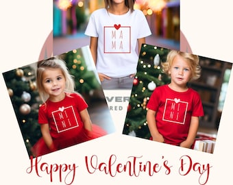 Mommy and Mini Valentines Day Shirts | Mommy and Me | Valentines Day Shirts