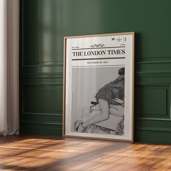 New York Times Print Etsy New york times print etsy