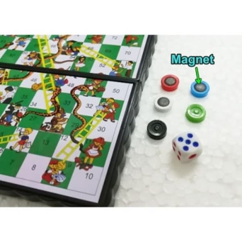 Snakes and Ladder Board Game Etsy