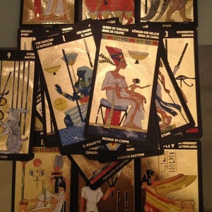 Ägyptische Tarot-Lesung