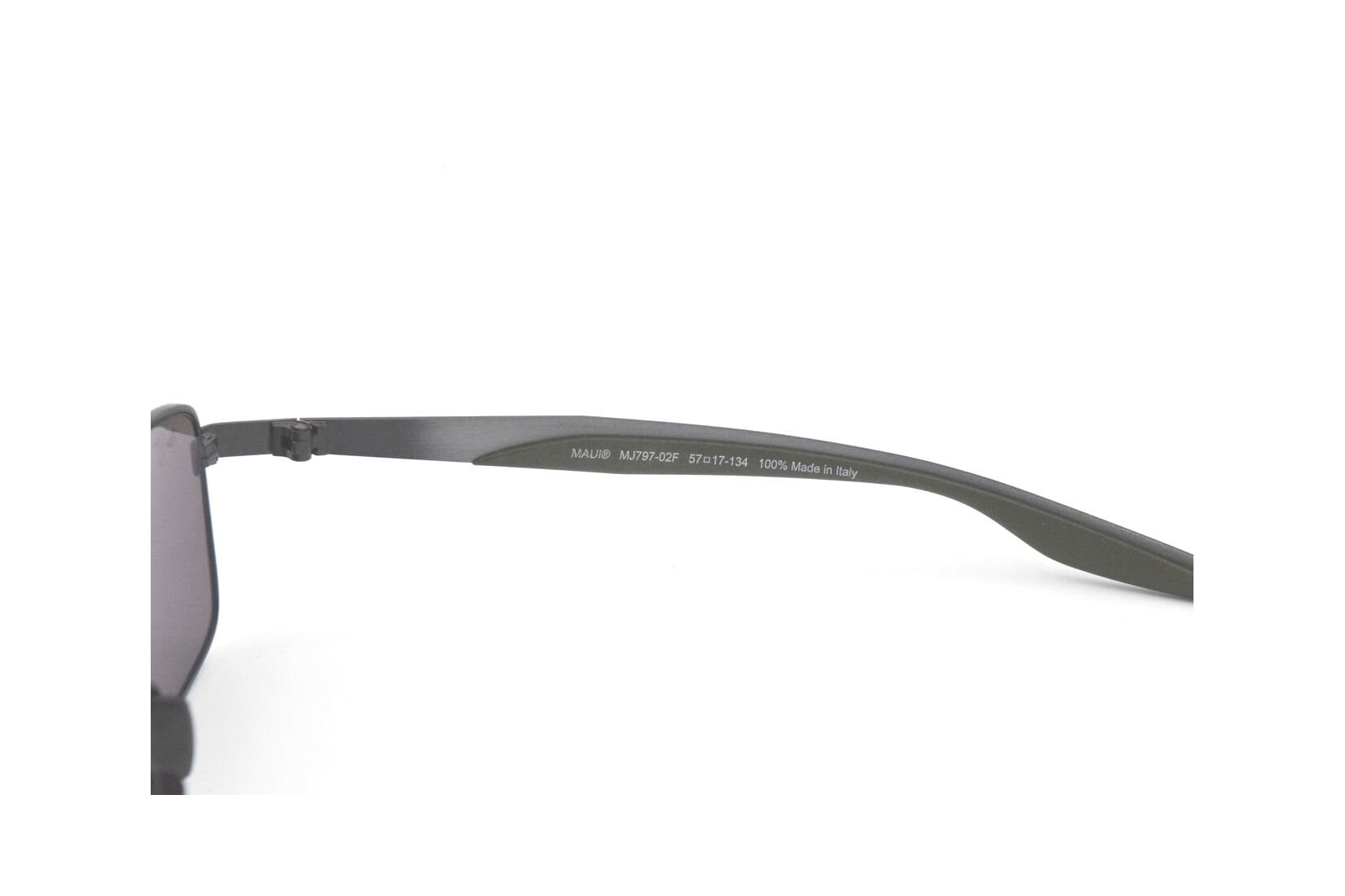 Maui Jim SHOAL MJ 797-02 Brushed Gunmetal / Mauigreen  display picture 1