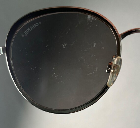Chanel 4206 C.124/6g Round Silver / Light Grey With Silver