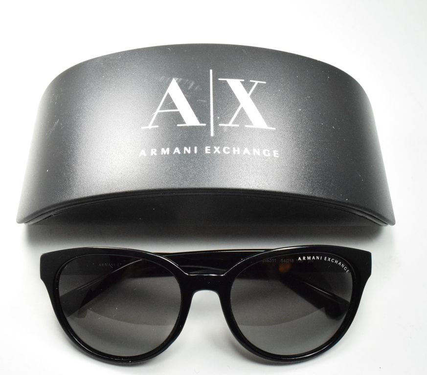 Armani Exchange AX 4034 815311 Black White Striped Grey  display picture 3
