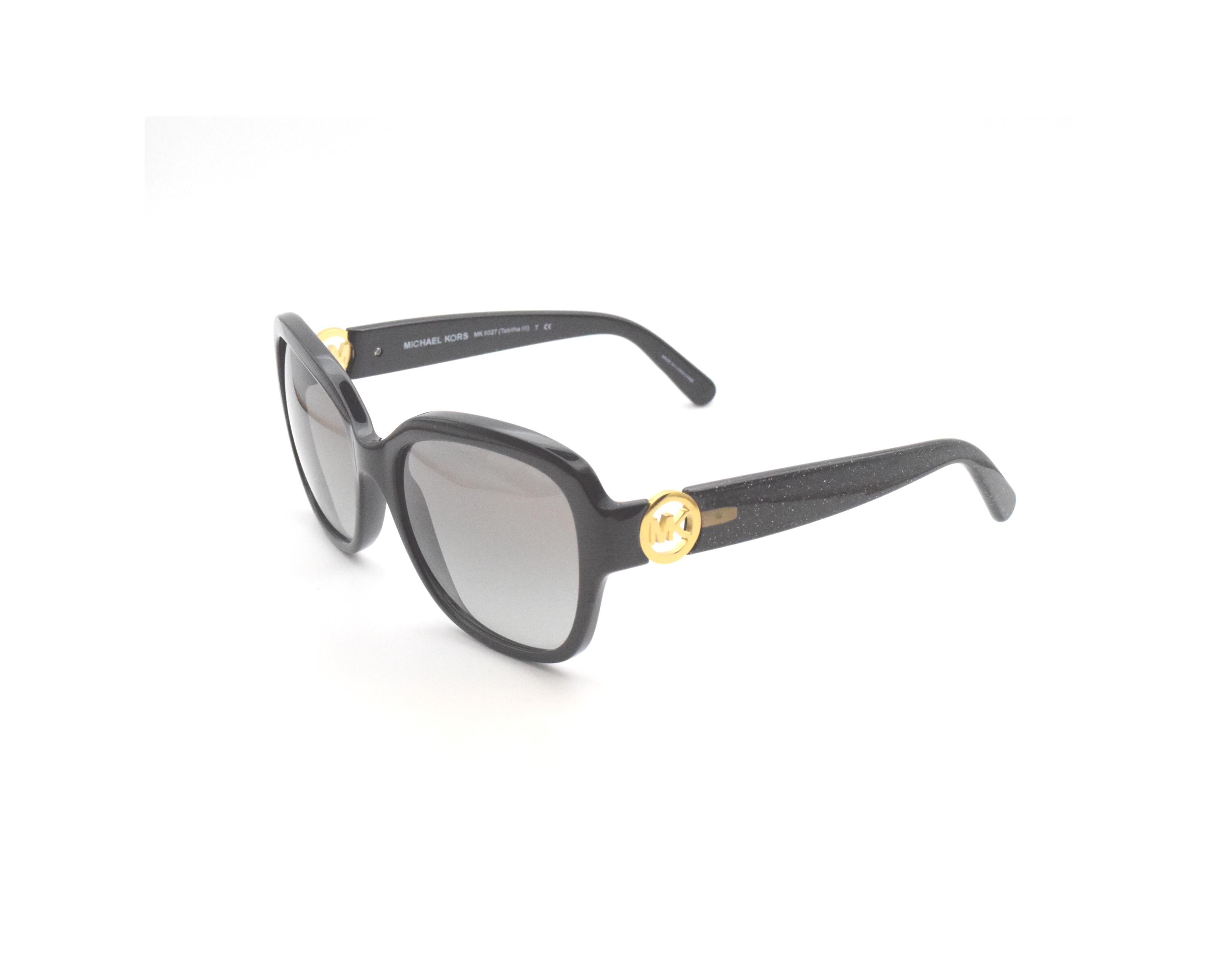 Michael Kors Tabitha III Mk6026 309511 Black Glitters / Gray  display picture 2