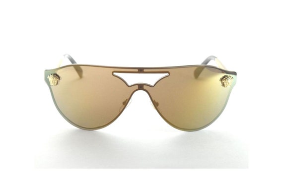 Versace 2161 1002/F9 Gold W/ Brown Lenses - image 1