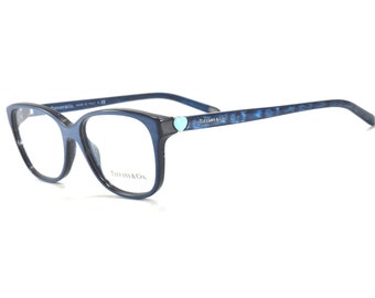 Tiffany & Co Women's Eyeglasses TF 2097 8159 Striped Blue Frame 52 mm