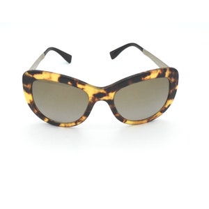 Versace 4325 5208/13 Havana / Brown Gradient Cat Eye Sunglasses